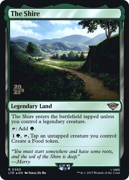 The Shire, Prerelease Cards 260