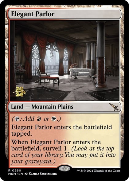 Elegant Parlor, Prerelease Cards 260