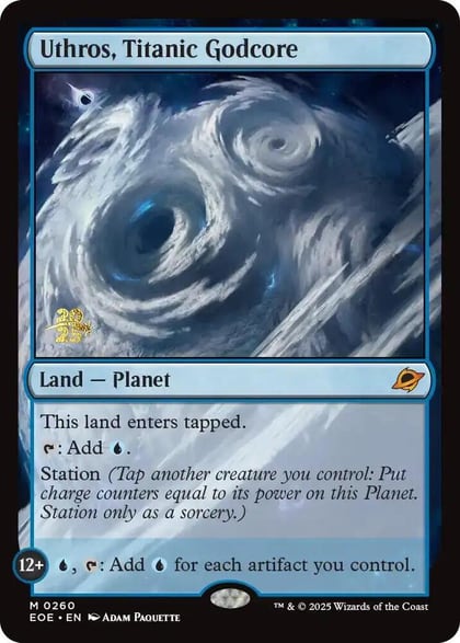Uthros, Titanic Godcore, Prerelease Cards 260