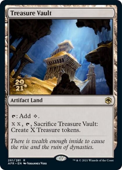 Treasure Vault, Prerelease Cards 261