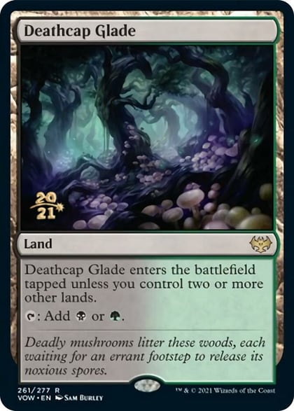 Deathcap Glade, Prerelease Cards 261