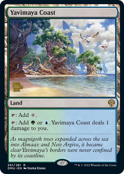 Yavimaya Coast, Prerelease Cards 261