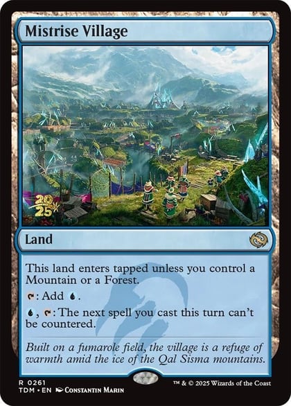 Mistrise Village, Prerelease Cards 261