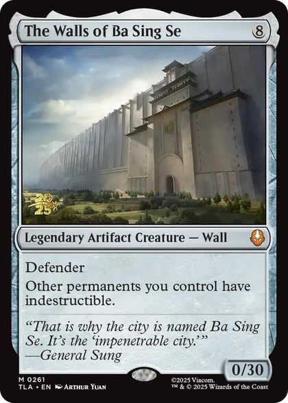 The Walls of Ba Sing Se, Prerelease Cards 261