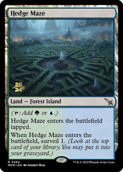 Hedge Maze, Prerelease Cards 262