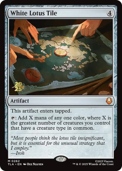 White Lotus Tile, Prerelease Cards 262