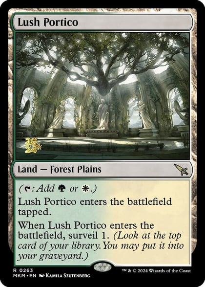 Lush Portico, Prerelease Cards 263