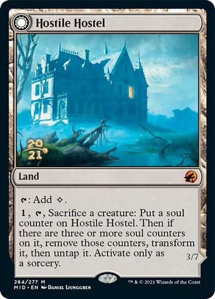 Hostile Hostel, Prerelease Cards 264