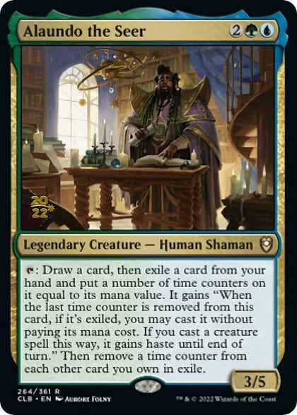 Alaundo the Seer, Prerelease Cards 264