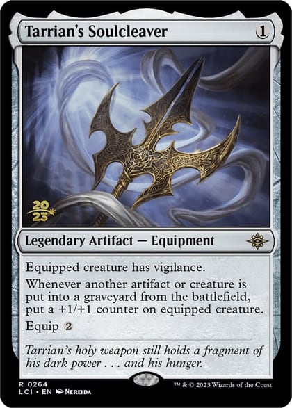 Tarrian's Soulcleaver, Prerelease Cards 264