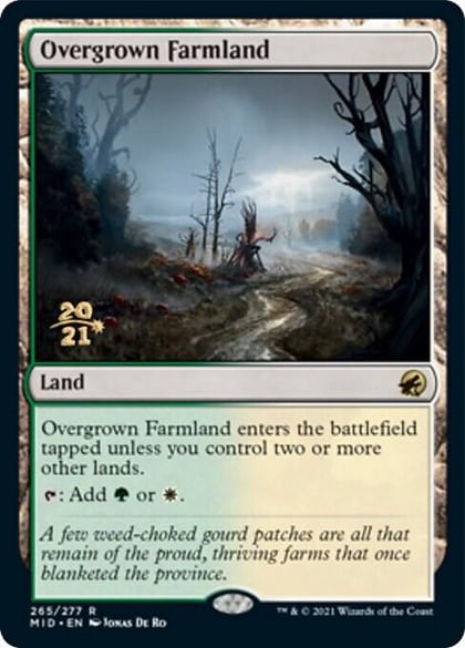 Overgrown Farmland, Prerelease Cards 265