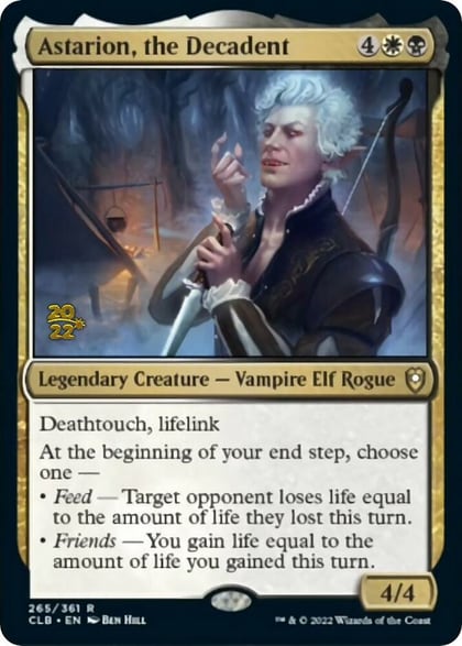 Astarion, the Decadent, Prerelease Cards 265