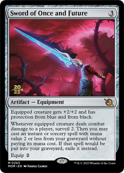 Sword of Once and Future, Prerelease Cards 265
