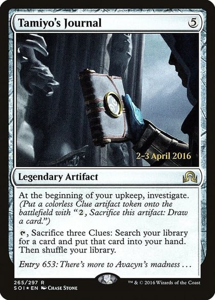 Tamiyo's Journal (Entry 653), Prerelease Cards 265
