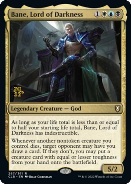 Bane, Lord of Darkness, Prerelease Cards 267