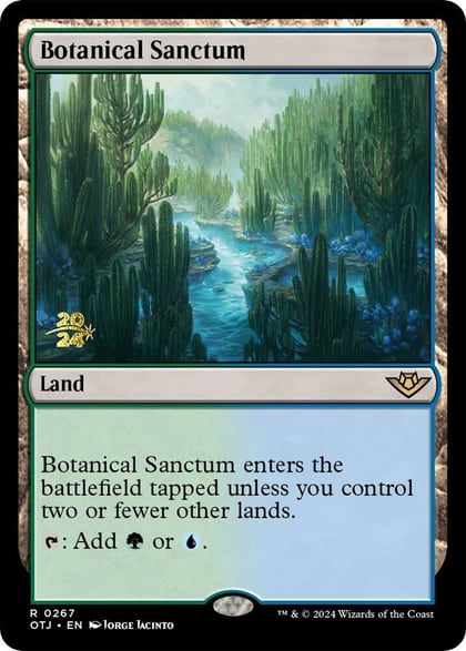 Botanical Sanctum (OTJ), Prerelease Cards 267