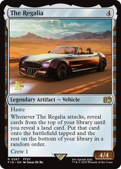 The Regalia, Prerelease Cards 267