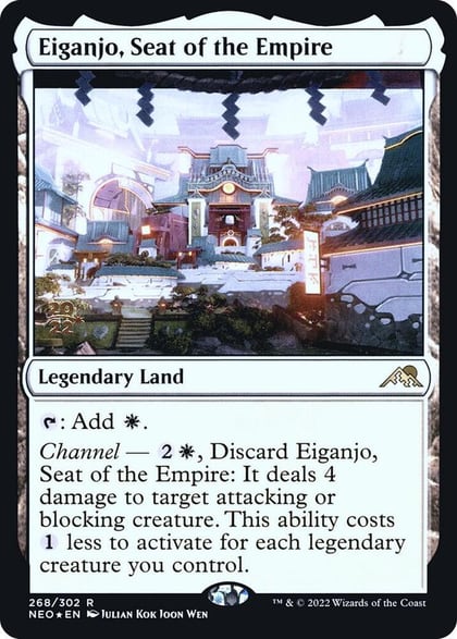 Eiganjo, Seat of the Empire, Prerelease Cards 268