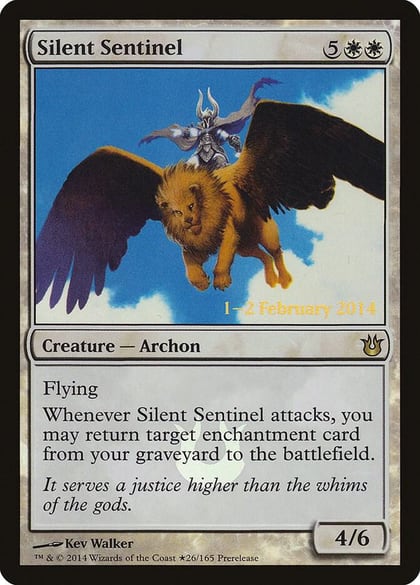 Silent Sentinel, Prerelease Cards 26