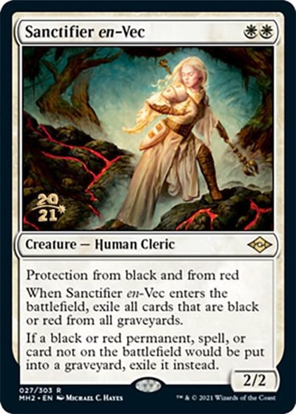 Sanctifier en-Vec, Prerelease Cards 27