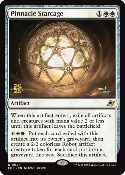 Pinnacle Starcage, Prerelease Cards 27