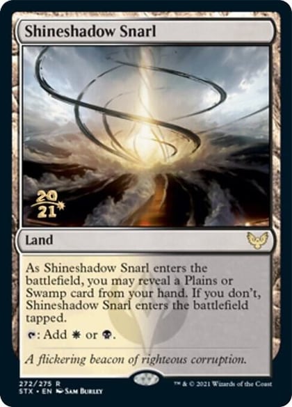 Shineshadow Snarl, Prerelease Cards 272