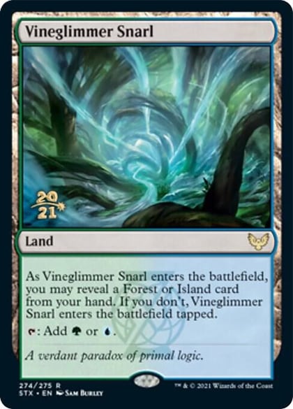Vineglimmer Snarl, Prerelease Cards 274