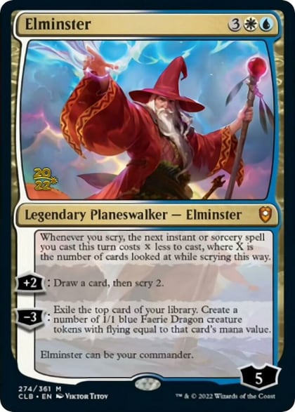 Elminster, Prerelease Cards 274