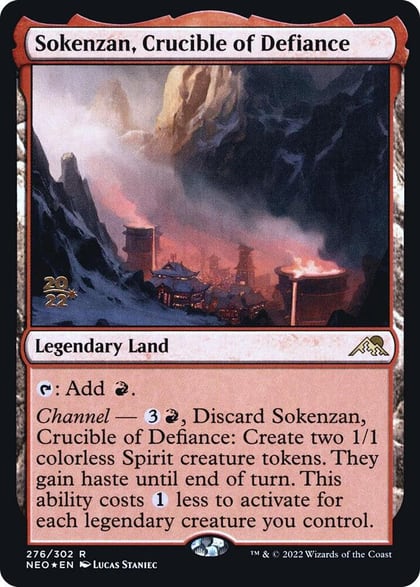 Sokenzan, Crucible of Defiance, Prerelease Cards 276