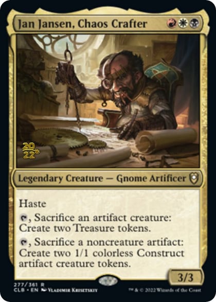 Jan Jansen, Chaos Crafter, Prerelease Cards 277