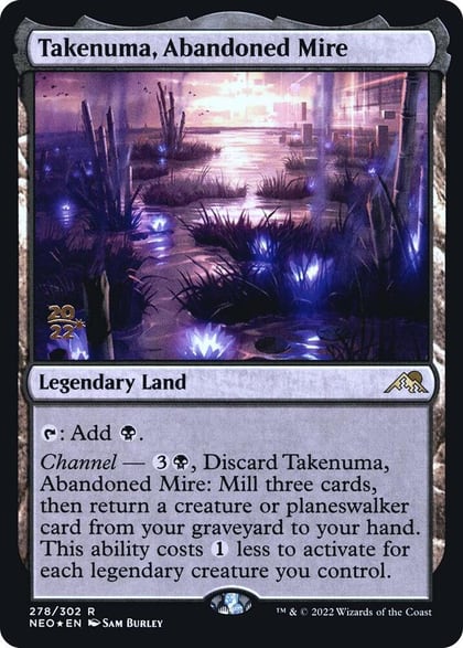 Takenuma, Abandoned Mire, Prerelease Cards 278