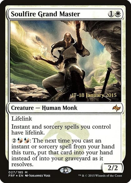 Soulfire Grand Master, Prerelease Cards 27