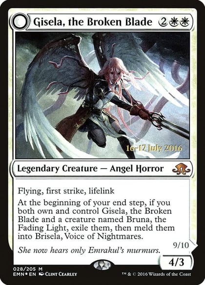 Gisela, the Broken Blade, Prerelease Cards 28