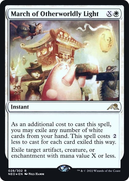 March of Otherworldly Light, Prerelease Cards 28