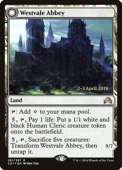 Westvale Abbey, Prerelease Cards 281