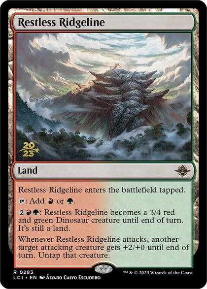 Restless Ridgeline, Prerelease Cards 283