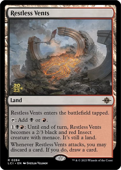 Restless Vents, Prerelease Cards 284