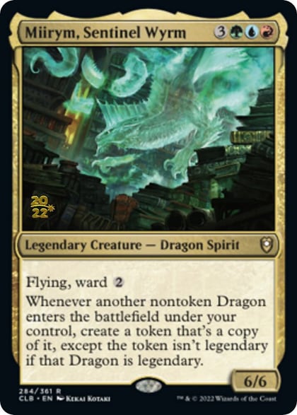 Miirym, Sentinel Wyrm, Prerelease Cards 284