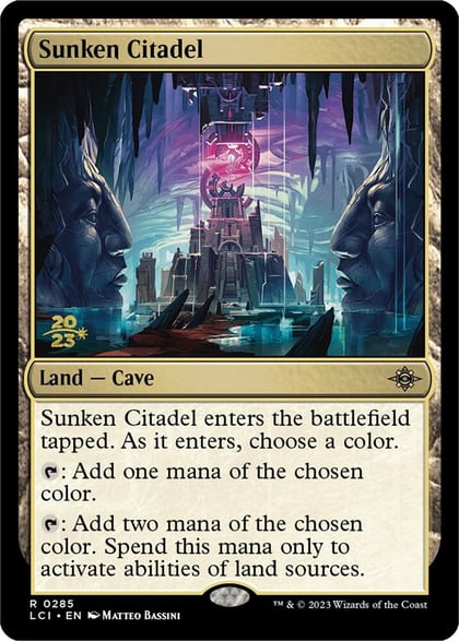 Sunken Citadel, Prerelease Cards 285