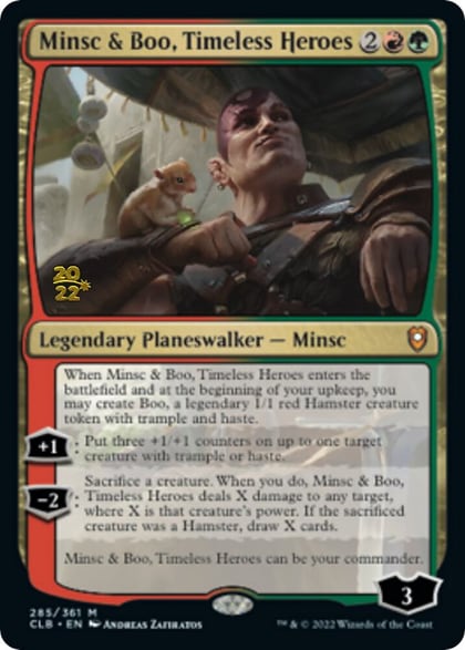 Minsc & Boo, Timeless Heroes, Prerelease Cards 285