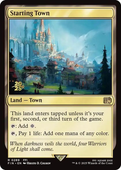 Starting Town, Prerelease Cards 289