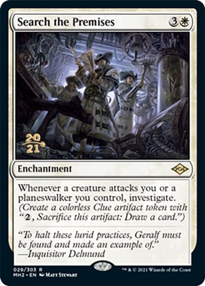 Search the Premises, Prerelease Cards 29