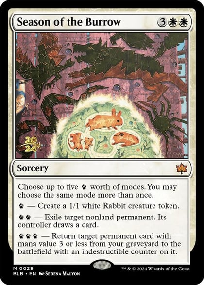 Season of the Burrow, Prerelease Cards 29
