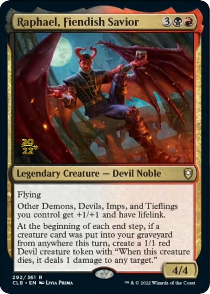 Raphael, Fiendish Savior, Prerelease Cards 292