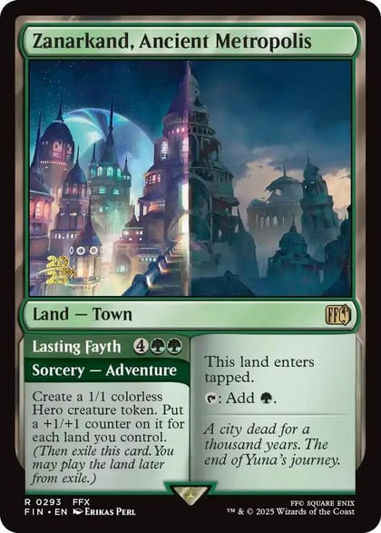 Zanarkand, Ancient Metropolis, Prerelease Cards 293