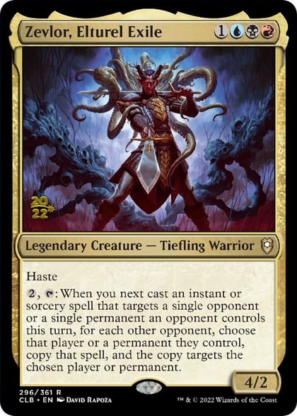 Zevlor, Elturel Exile, Prerelease Cards 296