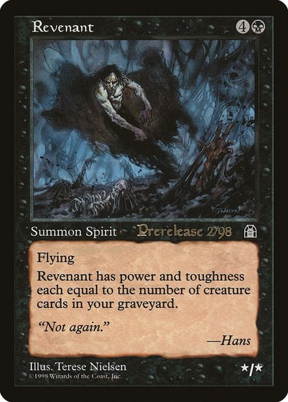 Revenant, Prerelease Cards 2