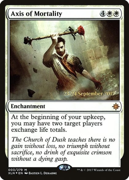 Axis of Mortality, Prerelease Cards 3