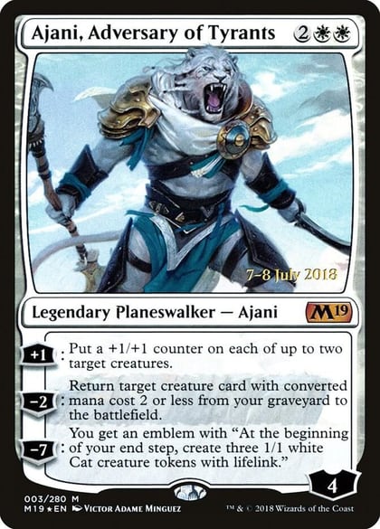 Ajani, Adversary of Tyrants, Prerelease Cards 3