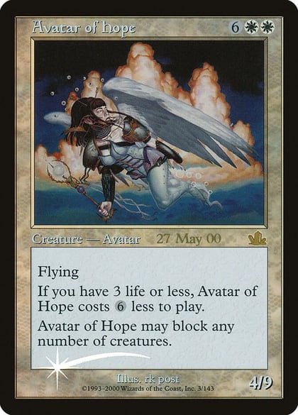 Avatar of Hope, Prerelease Cards 3